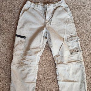 zipoff cargo pants/shorts 30x30